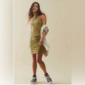 New Free People X FP One Katya Thermal Mini Dress